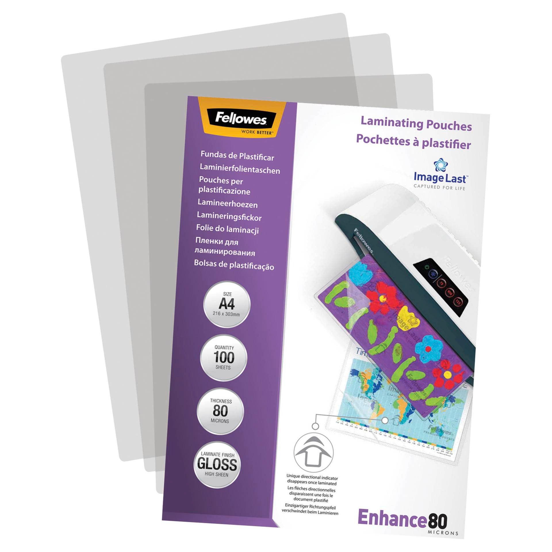 Fellowes ImageLast A4 80 micron 100-pack